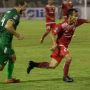Pemain Persija Jakarta Riko Simanjuntak