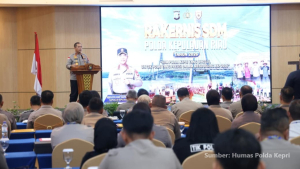 Rakernis SDM Polda Kepri 2026, Kapolda Tekankan Pembinaan Personel hingga Tantangan Wilayah Perbatasan