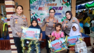 Doa Bersama Masyarakat Rempang, Polda Kepri Peringati Hari Jadi Polwan RI ke-78