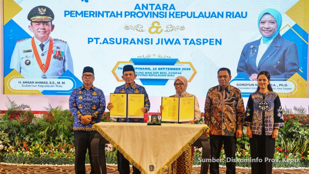 Pemprov Kepri dan TASPEN Perkuat Perlindungan ASN, 12.472 Aparatur Jadi Sasaran