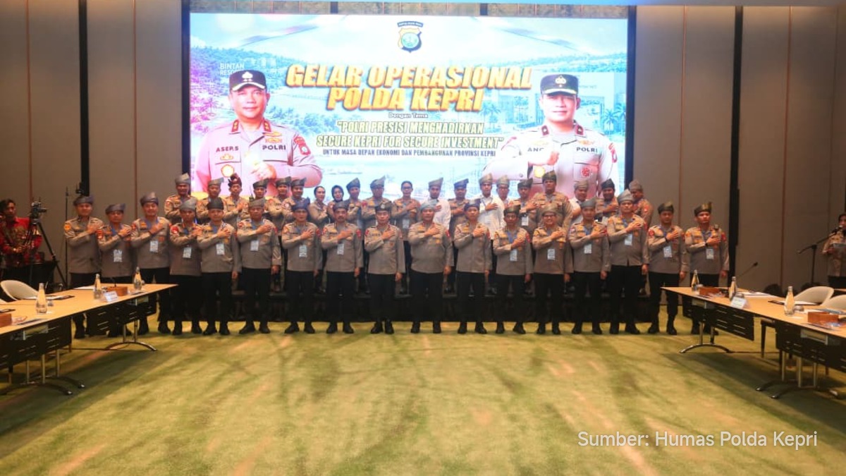 Gelar Operasional di Bintan, Kapolda Kepri Minta Jajaran Perkuat Deteksi Dini dan Jaga Iklim Investasi