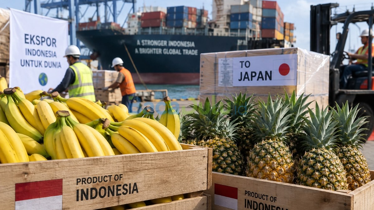Kuota Ekspor Pisang dan Nanas Indonesia ke Jepang Naik, Eksportir Diminta Cermati Aturan Baru