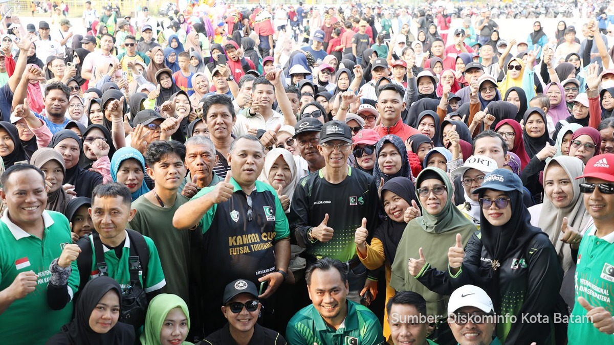 Jalan Sehat KAHMI Batam Jadi Ruang Konsolidasi, Amsakar Ajak Semua Elemen Bergerak Bersama