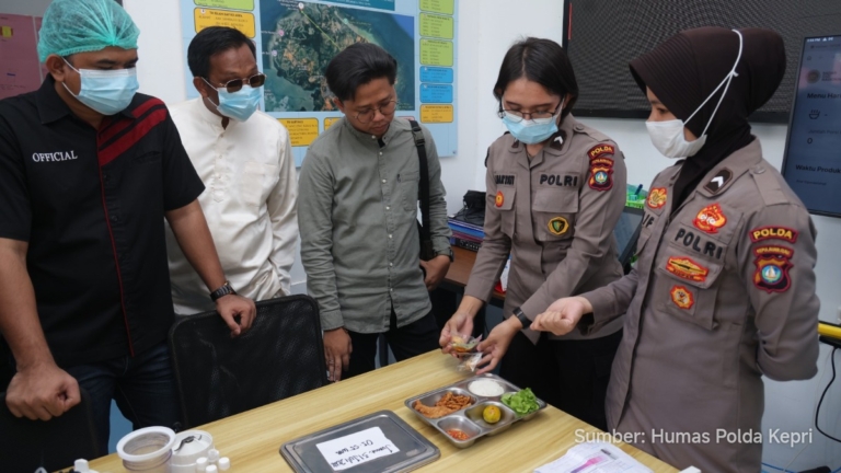Polda Kepri Perketat Pengawasan Program MBG, Evaluasi Lapangan Jadi Prioritas