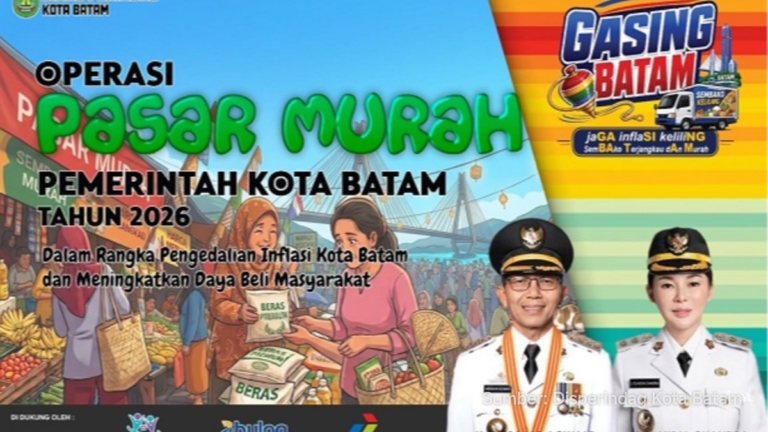 Gandeng 50 Pelaku Usaha, Pemko Batam Potong Rantai Pasok Sembako Lewat Operasi Pasar Murah