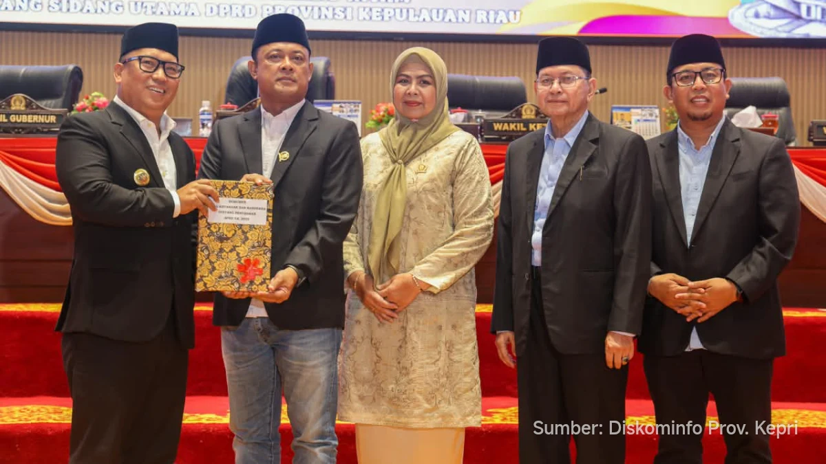 Wakil Gubernur Kepri menyampaikan perubahan APBD 2026 di Tanjungpinang