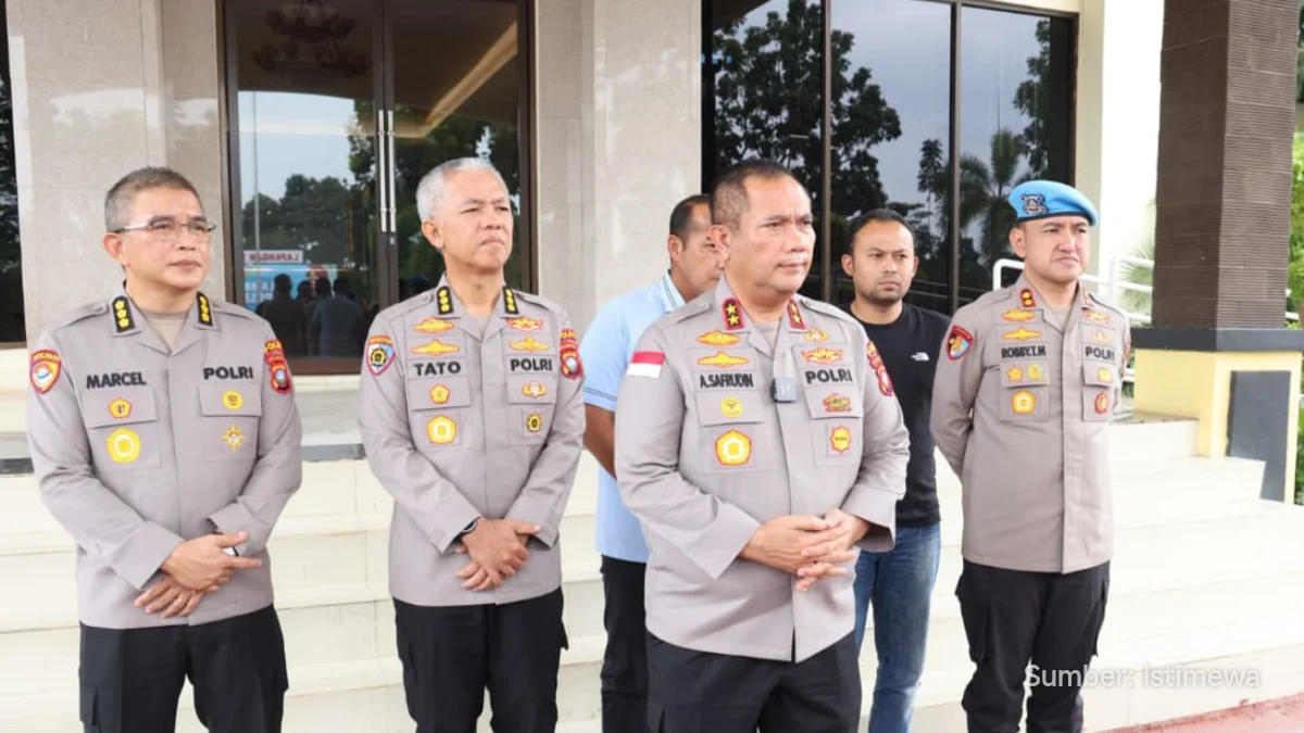 Kapolda Kepri memberi arahan penindakan pencurian fasilitas publik di Batam