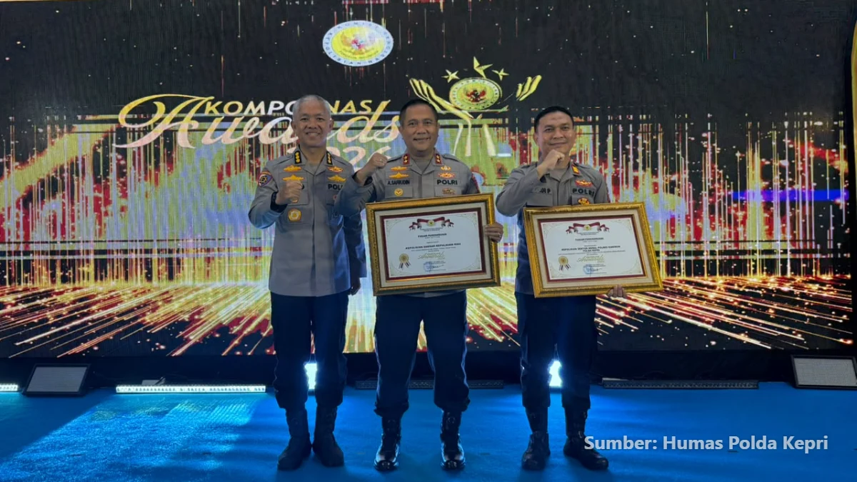 Irjen Pol Asep Safrudin terima runner up Kompolnas Awards 2026