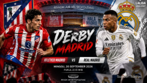 Derby Madrid antara Atletico dan Real di Metropolitano