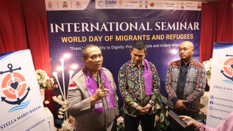 Kapolda Kepri berbicara tentang perlindungan pekerja migran di Batam