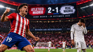 Gol penalti Grimaldo dan David mengantar Atletico menang atas Real