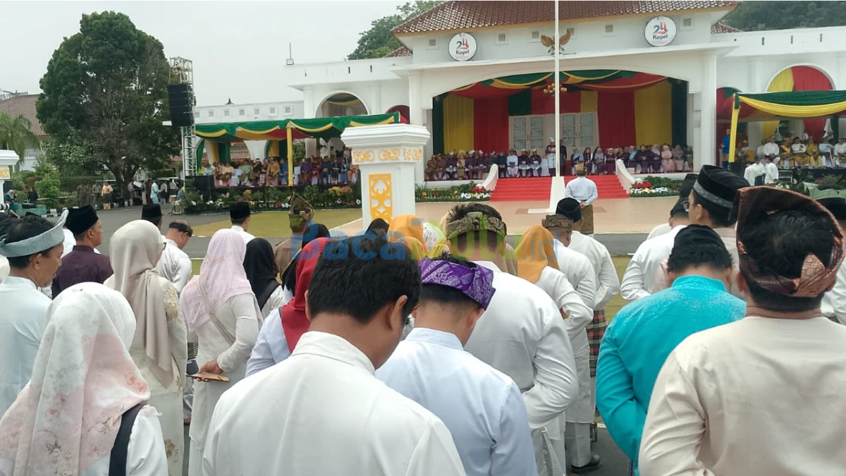 Acara peringatan Hari Jadi Kepri ke-24 di Gedung Daerah Tanjungpinang