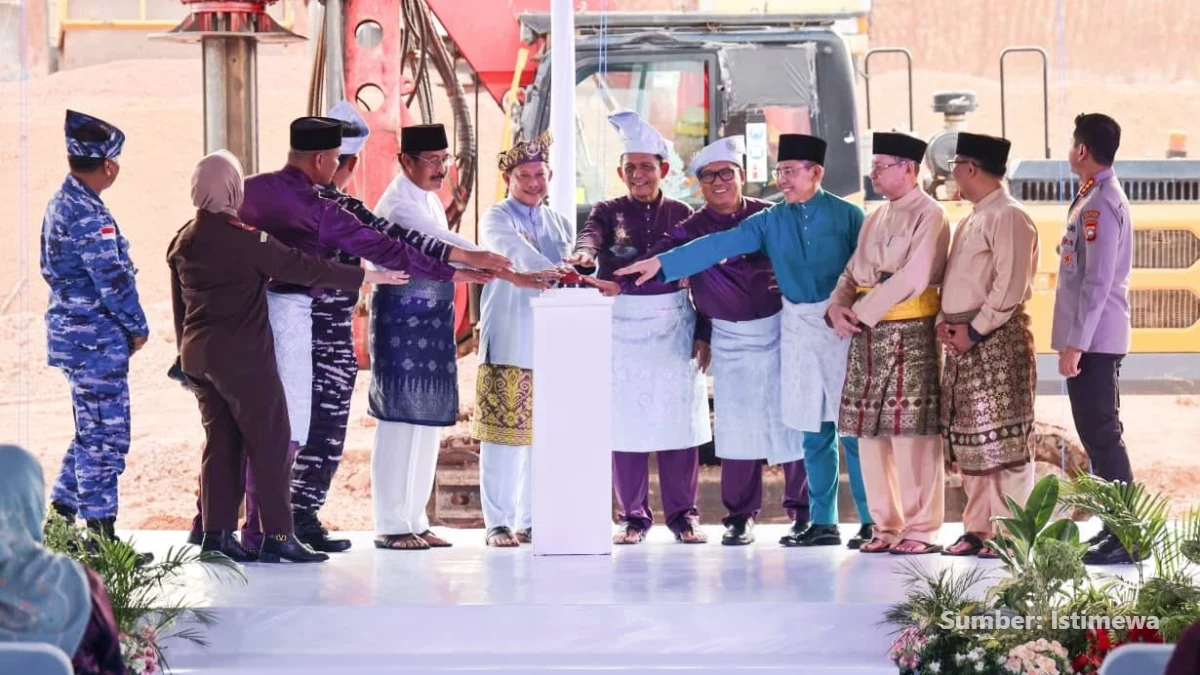 Peletakan batu pertama Museum Bahasa Nasional di Pulau Penyengat
