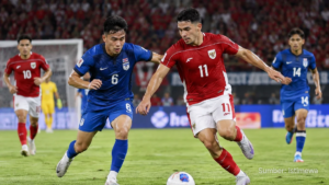 Gol pertama Indonesia oleh Ragnar Oratmangoen di FIFA ASEAN Cup