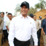 Menteri Pertanian, Andi Amran Sulaiman saat kunjungan kerja di Bone, Sulawesi Selatan