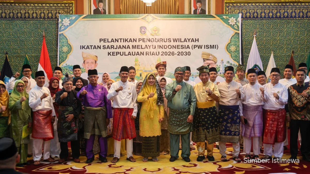 Pelantikan kepengurusan PW ISMI Kepri 2026-2030 di Tanjungpinang