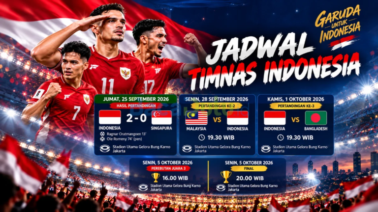Timnas Indonesia menang 2-0 melawan Singapura di SUGBK Jakarta