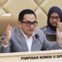 Rifqinizamy Karsayuda berbicara di Gedung Nusantara tentang pengawasan Lapas Cibinong