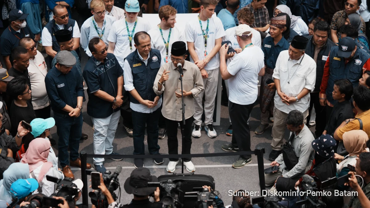Amsakar Achmad berbicara tentang pengembangan Rempang Eco City pada festival