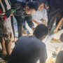 Petugas Brimob dan polisi mengamankan tiga tersangka narkoba di Kateman
