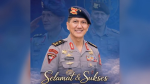 Daeng Syafar memberikan ucapan selamat kepada Kapolda Kepri baru di Tanjungpinang