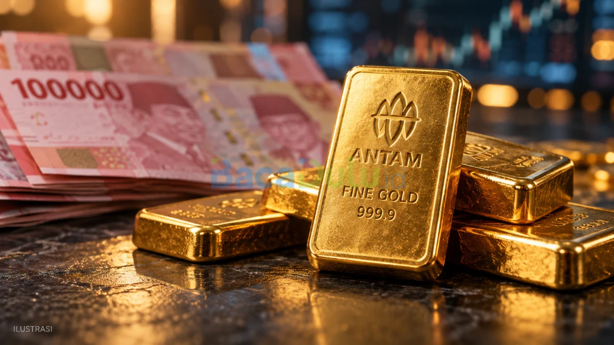 Harga emas ANTAM naik menjadi Rp2.572.000 per gram di Tanjungpinang