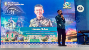 Hasan membuka Batam Travel Mart di Mega Mall Batam Centre