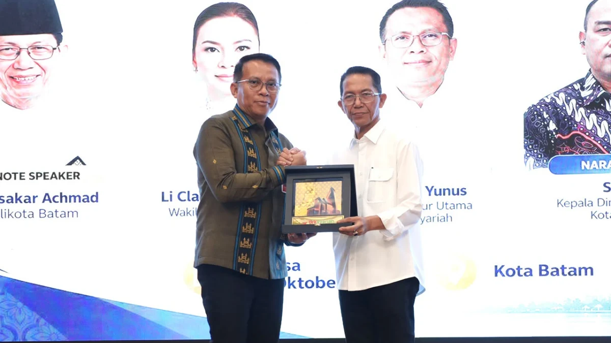 Helwin Yunus menjelaskan program pembiayaan UMKM di Hotel Nagoya Hill
