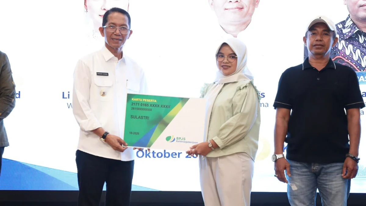 Helwin Yunus menjelaskan program pembiayaan UMKM di Hotel Nagoya Hill