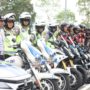 Kapolda Kepri Irjen Pol Suhendri memimpin apel pasukan di Lapangan Bhayangkara Batam