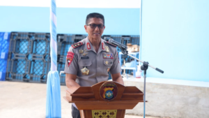 Kapolda Kepri Irjen Pol. Suhendri berbicara di SPPG Baloi Permai, Batam