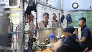 Kepala Ombudsman Kepri Lagat Siadari memberikan catatan perbaikan di Lapas Batam