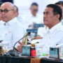 Menteri Pertanian Andi Amran Sulaiman berbicara tentang stok beras di Istana