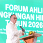 Menteri Moh Jumhur Hidayat berbicara di Forum Ahli Lingkungan Hidup 2026 di Badung