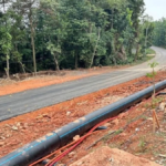 Mouris Limanto, Deputi Infrastruktur BP Batam, berbicara tentang perbaikan Jalan Gajah Mada