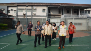 Tim Ombudsman Kepri memeriksa fasilitas dan mewawancarai warga binaan di Rutan Batam