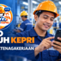 Acara peluncuran platform Halo Buruh Kepri di Hotel Aglow Batam