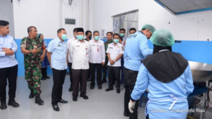 Rapat peresmian 980 unit SPPG program makan bergizi gratis di Aceh