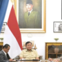 Presiden Prabowo Subianto berbicara di Istana Merdeka Jakarta tentang transformasi PLN