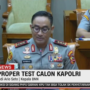Presiden Prabowo Subianto menyerahkan surat usulan Kapolri kepada DPR