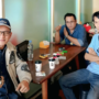 Rikky Fermana dan M. Zen menunggu di Bandara Depati Amir, Pangkalpinang