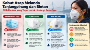 Prakirawan BMKG Rizqi Nur Fitriani berbicara tentang kabut asap di Tanjungpinang