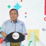 SF Hariyanto memimpin pembukaan Financial Expo di Xchange Mall Pekanbaru