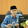 Supriyadi kepala Diskominfotik Riau berbicara tentang data statistik di acara BPS