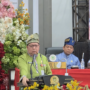 Zulkifli Syukur speaking at DPRD Rohul meeting in Rokan Hulu